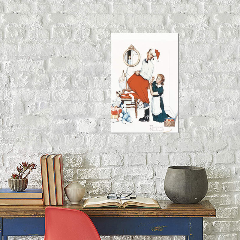 Norman Rockwell - Wrapped Canvas Print, 101.6 cm H x 66.04 cm W x 1.91 cm D