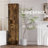 Bathroom Storage Cabinet with 2 Barn Doors and 1 Drawer, Narrow Storage Unit, Adjustable Shelves-1800830339