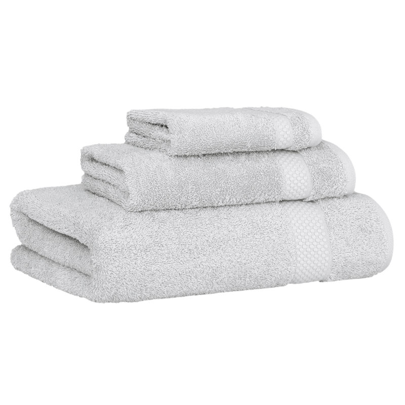STARLIGHT Turkish Cotton Terrycloth Towel Set, Gray