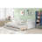 Daybed With Trundle And Drawers, Twin Size-1329862090