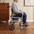 Lockable Rolling Shower Chair With Commode(U-Shape Seat)