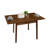 Extendable Dining Table with Solid Wood Legs, Space-Saving Design for Small Apartments and Kitchens, 31-47 Inch Foldable Drop Leaf Table（Only Table）