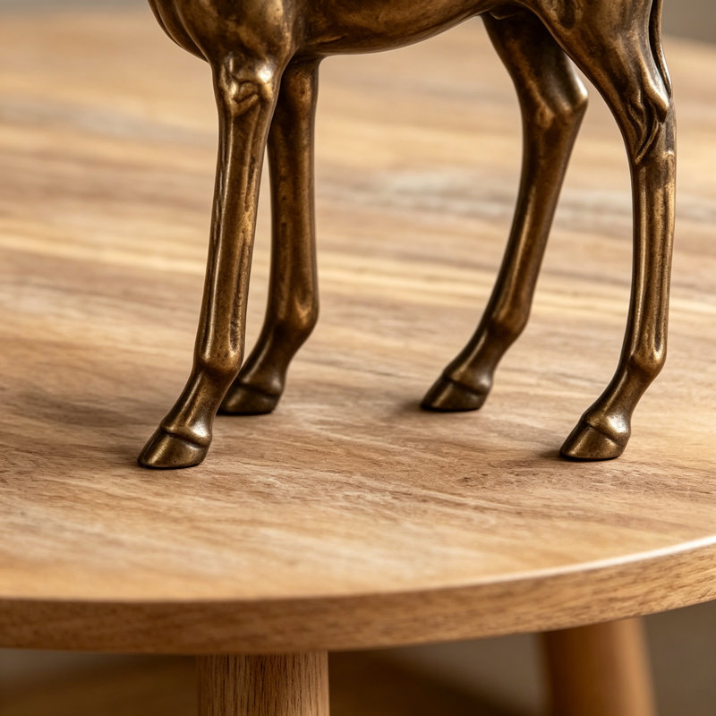 Statue de girafe 8,3 po x 2,8 po x 15,9 po, H 15,97 po x l 8,37 po x P 2,87 po
