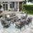 Vanwagenen 5-Person Patio Conversation Set With Cushion-593273547