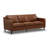 Leyla Genuine Leather Square Arm Sofa-1867468756