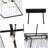 Azal 4 - Light Kitchen Island Square / Rectangle Chandelier