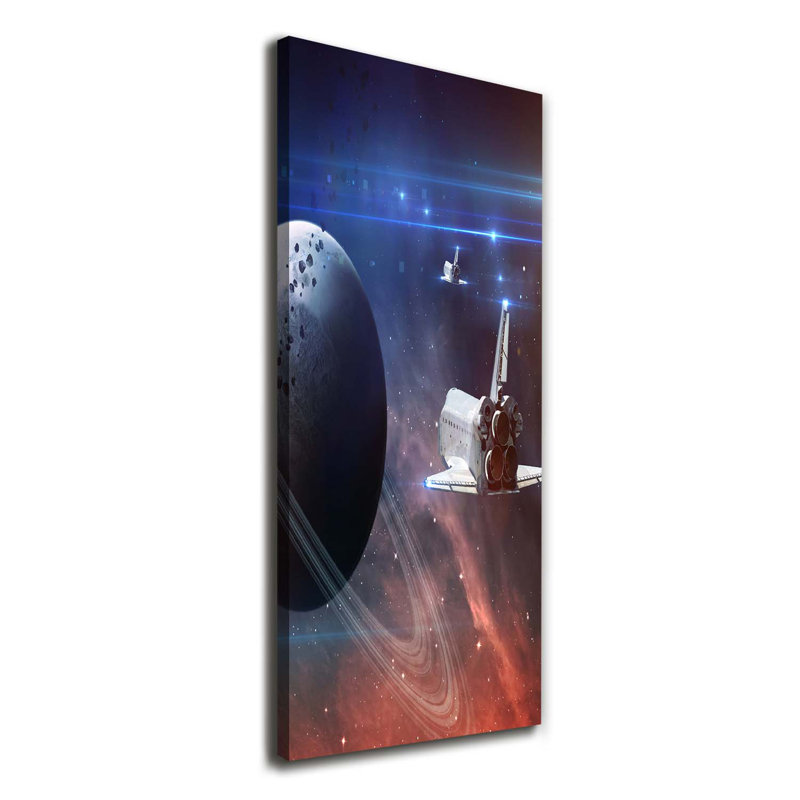 Spacecraft - Wrapped Canvas Print