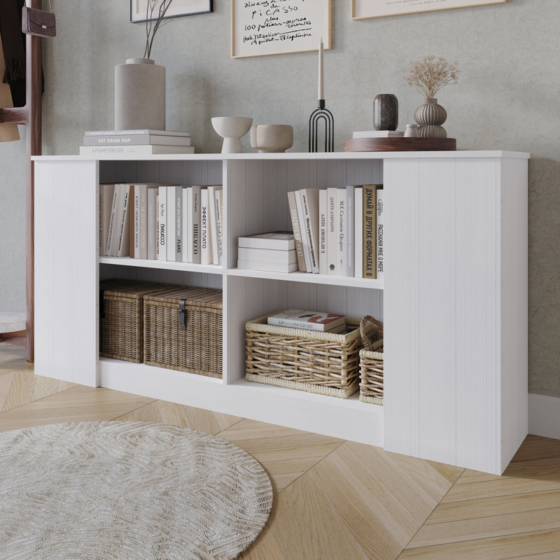 Buffet de 59,1 po de largeur Kondoju, Blanc