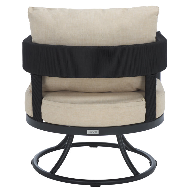 Viola Swivel Chair, Taupe