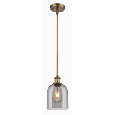 Ballston Anacaren 1 Light 6" Stem Hung Pendant-516-G558
