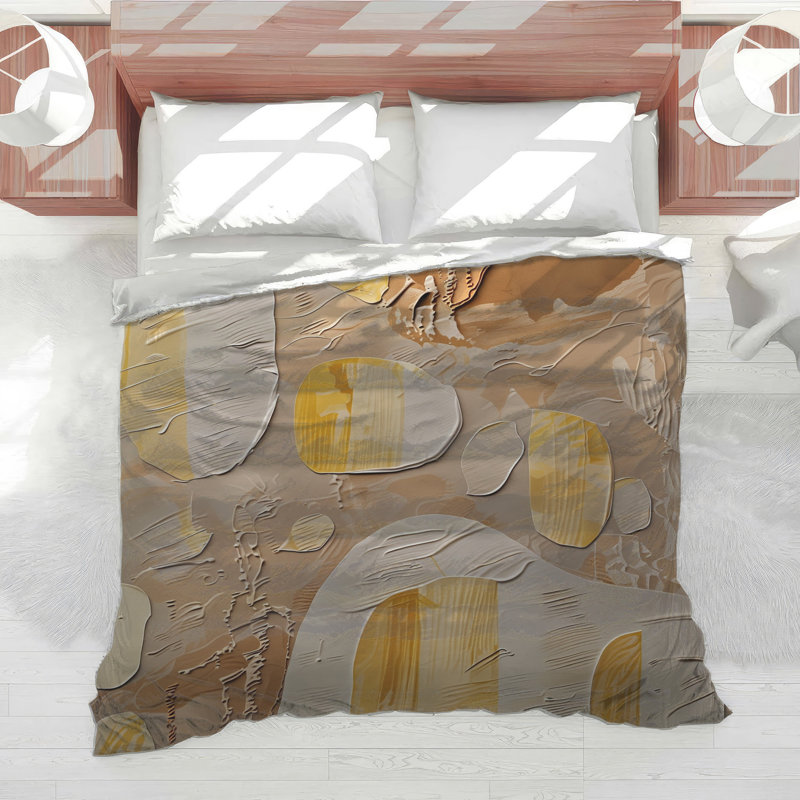 Abstract Texture Shapes Comforter, Twin Extra Long