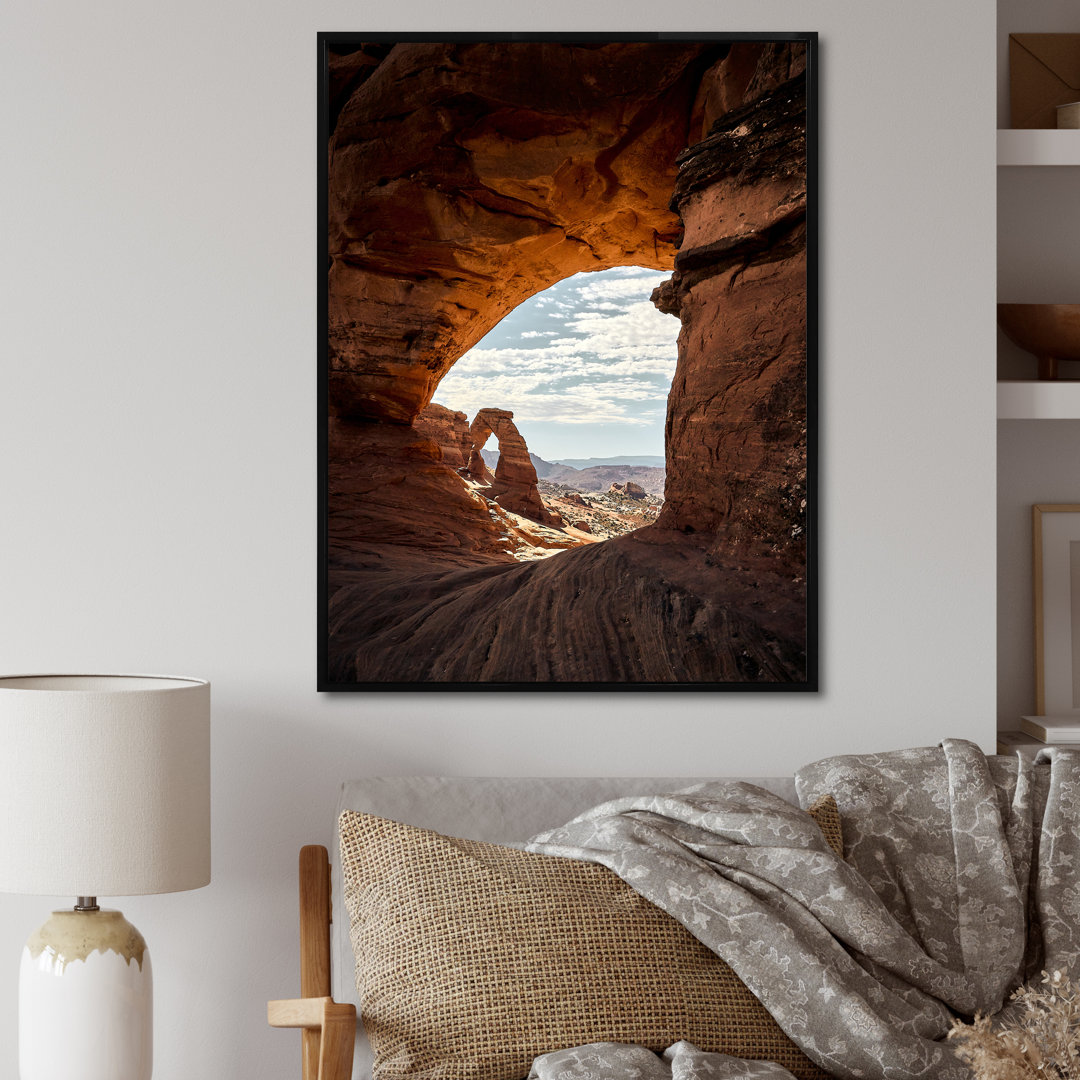 Arizona Canyon Arch National Park II - Arizona Wall Art Union Rustic