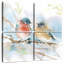 Paire d'oiseaux bleus Brampt au printemps-109098721