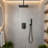 16" Shower Head System Ceiling Mounted Shower-123949138