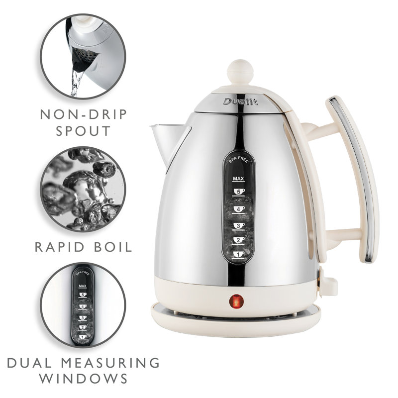 1.5L Lite Jug Kettle, Canvas White