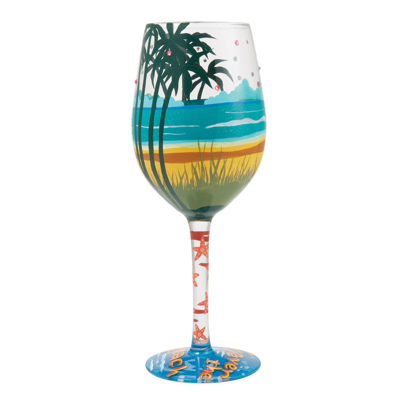 Verre à vin 15 oz Lolita Forever at the Beach