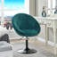 Climax Upholstered Swivel Barrel Chair-1120321473