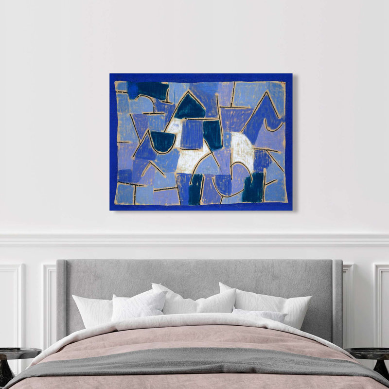 Blue Night, 1937 by Paul Klee - Wrapped Canvas Print, 70cm H x 100cm W x 4cm D