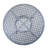 Annecorinne Round Metal Outdoor Dining Table With Umbrella Hole , 52'' in. W 52'' in. D-1071373387