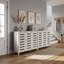 Armoire de rangement à chaussures 3 portes Lismore (ensemble de 2) - peut contenir 40 paires-110221849