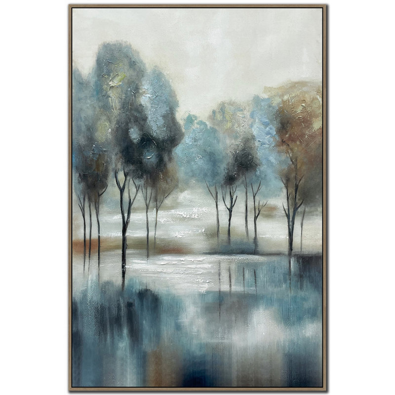 Misty Grove I Canvas Wall Art