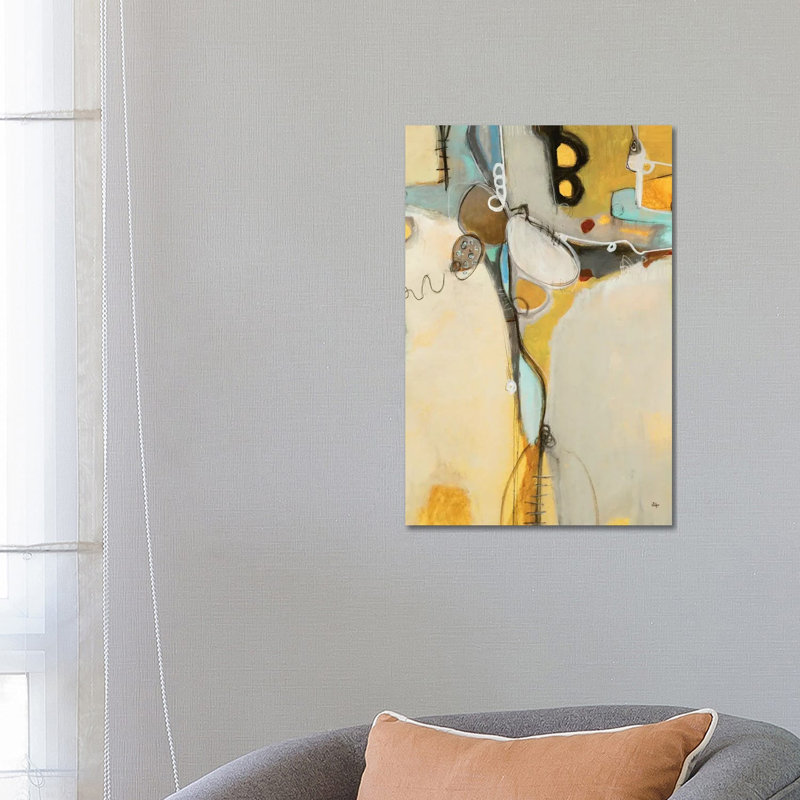 Colour of Life VI 1 Piece Wrapped Canvas Painting, 20.32 cm H x 30.48 cm W