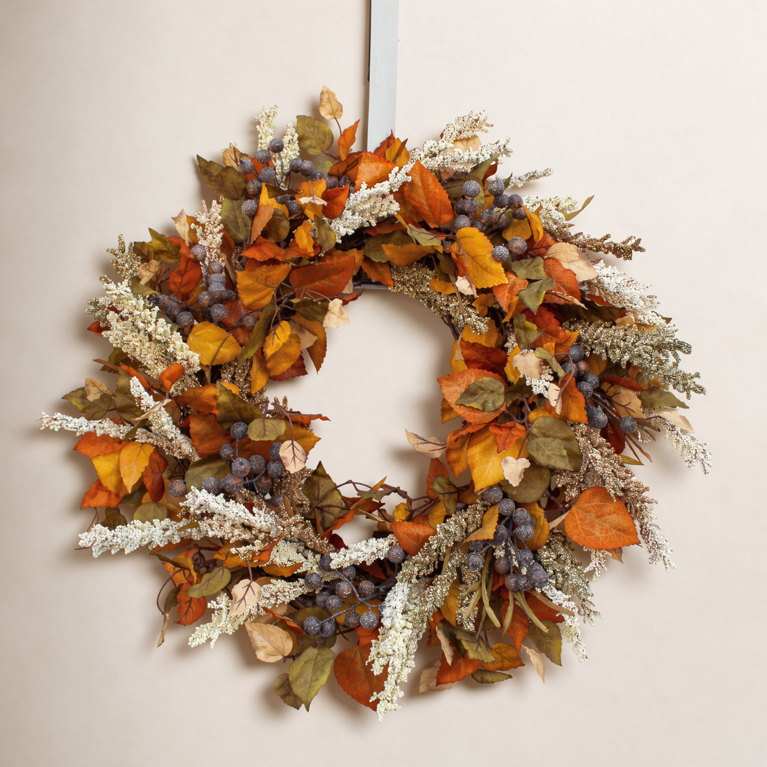 30'' Faux Berry Silk Wreath