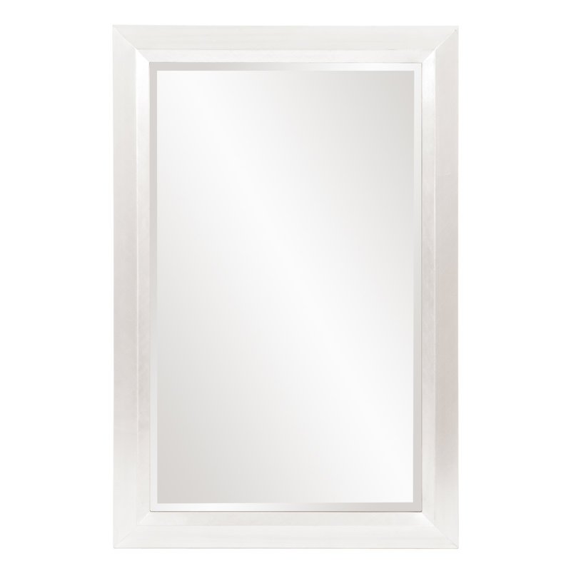 Buschwick Solid Wood Mirror, White