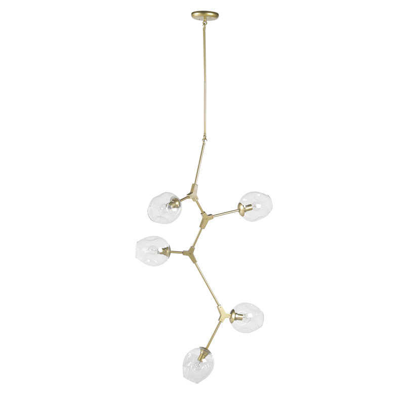 Anguiano 5 - Light Gold Sphere Pendant