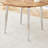 Round Dining Table (Silver,Wood)