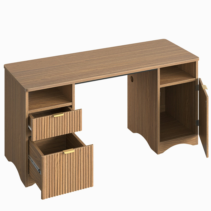 Computer Desk, Brown
