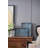 S/2 Effra Rectangular Trays,Blue Marbled