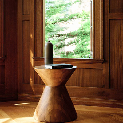 Solid Wood End Table