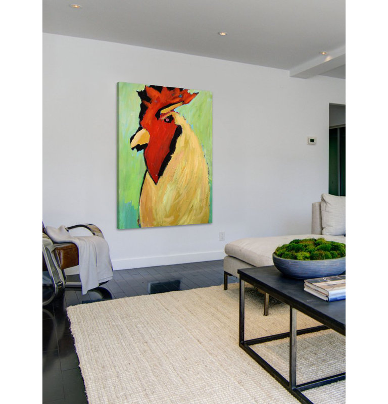 Michelle Rivera - Wrapped Canvas Painting, 45cm H x 30cm W x 3.81cm D