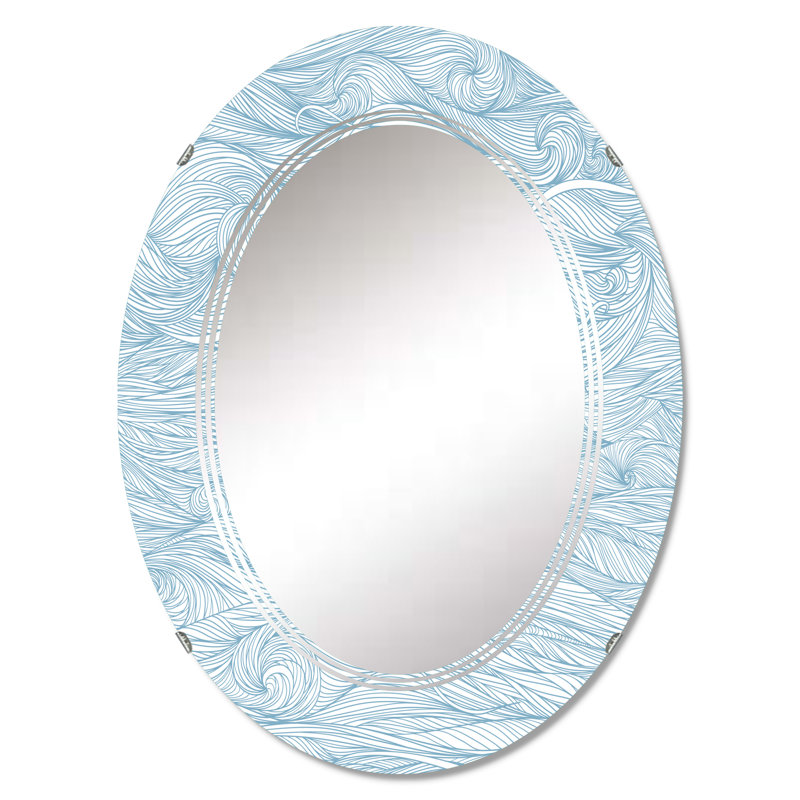 Oval Mirror, 36" x 24"