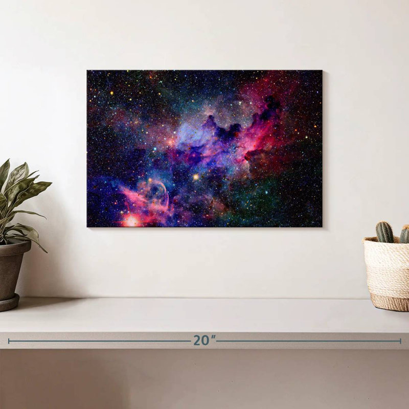 Oberle Galaxy Space Nebula, 8" H x 12" W