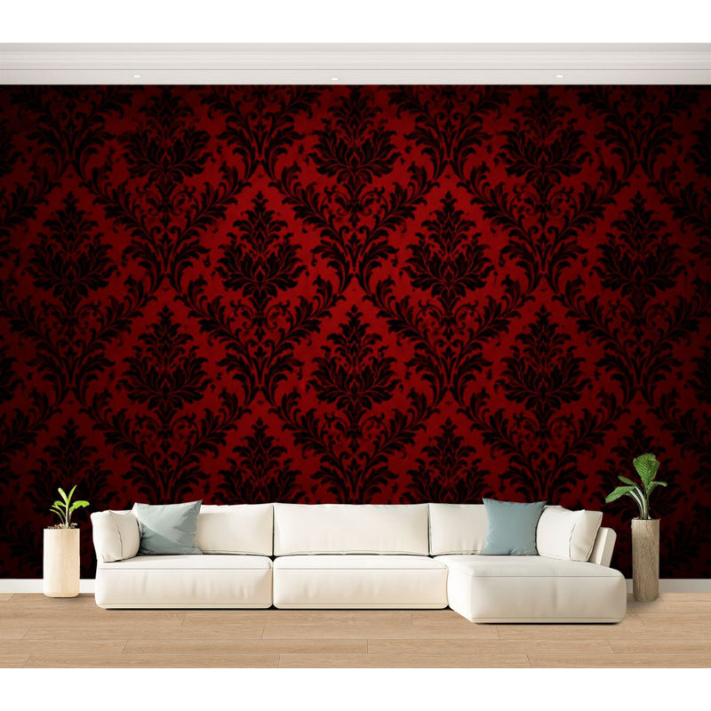 Papier peint adhésif auto-adhésif Royal Vintage, 100"H x 144"W