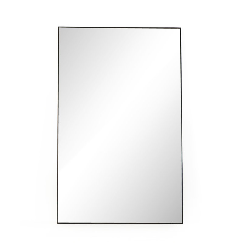 Miroir pleine grandeur Iftu, Fer noir mat