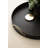 Round Vegan Leather Tray with Handles-1224659264