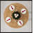 Round Dining Table For 4 - 47 Inch Farmhouse Kitchen Table, MDF Circle Table With Oak Finish, 300Lb Weight Capacity, Easy Assembly For Dining Room, Kitchen, Living Room - Spiced Round Table