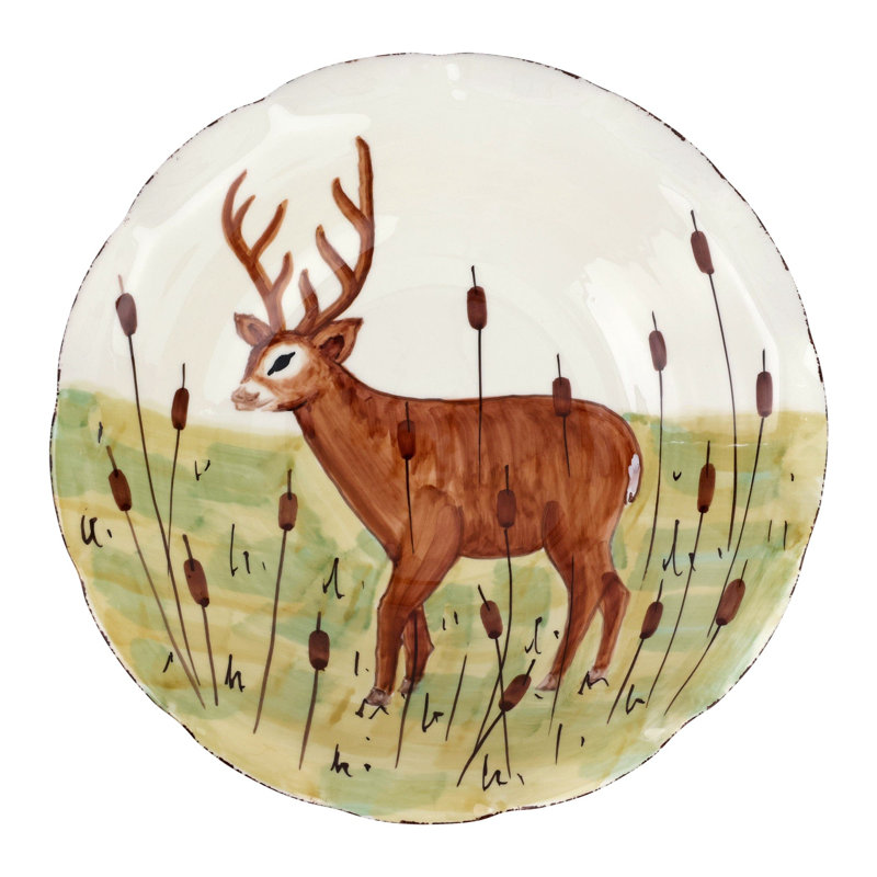 Wildlife Earthenware Fruit Bowl