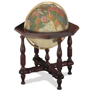 Globe terrestre antique Statesman