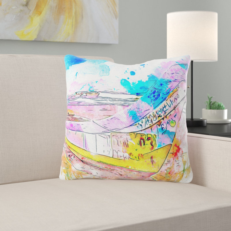 Coussin bateau Worsham, Microsuède, Intérieur