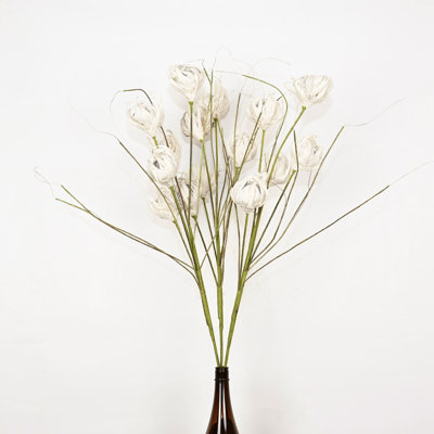 Arrangement floral de 38 po de type fleurs tropicales artificielles pour bourre de vase, branche de verdure de ferme, bouquet floral en vrac à longue tige pour fête de mariage