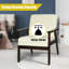 Fauteuil en lin l 23 po Janyce-795444152