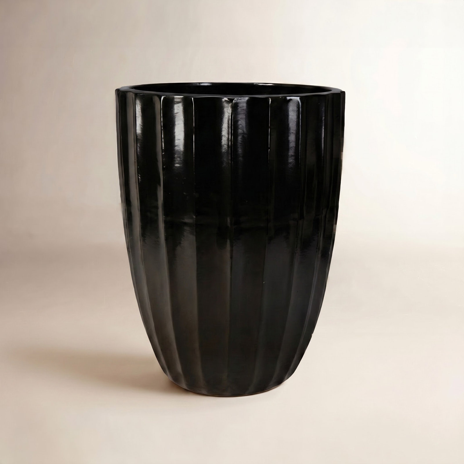 Pot Planter, Gray, 28" H x 22" W x 22" D