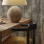 Azure Wicker/Rattan Table Lamp
