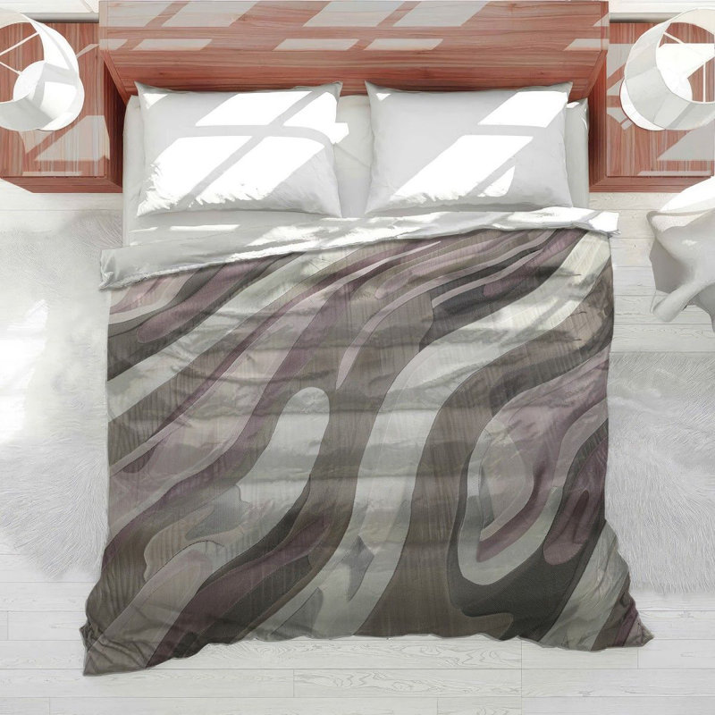 Literie à couches incurvées, Housse de couette pour grand lit