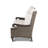Davenport 98 " W Wicker Patio Sofa with Cushions-75880198