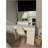 Vanity Desk With Mirror And LED Light Strip,Dressing Table With Large Drawer, 3 Level Storage Dresser & 3 Lighting Modes Adjustable Brightness, Suitable For Bedroom